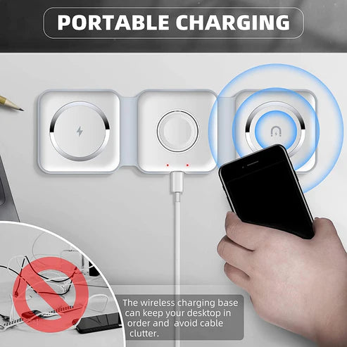 3-in-1 Pad Wireless Charging