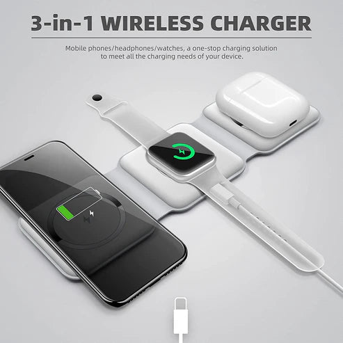 3-in-1 Pad Wireless Charging