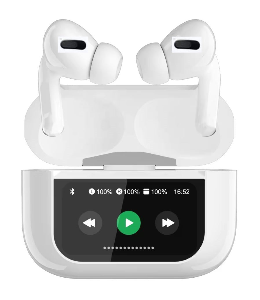 A9 Pro Touch Display Earbuds Latest Display buds