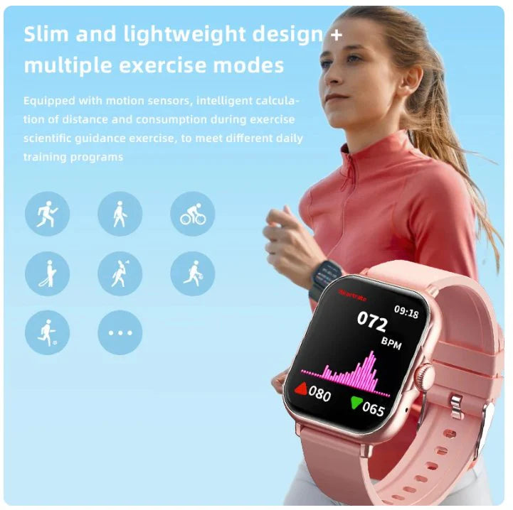 A58 5 in 1 Smart Watch For Women