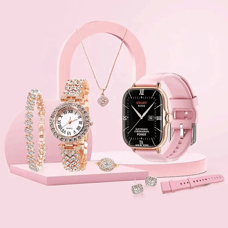 A58 5 in 1 Smart Watch For Women