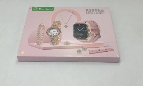 A58 5 in 1 Smart Watch For Women