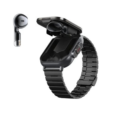 A70 Smart Watch With Ear Buds