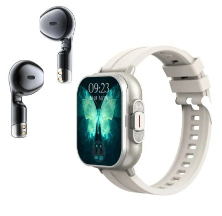 A70 Smart Watch With Ear Buds