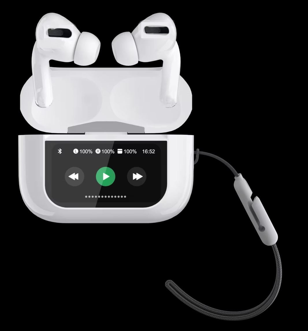 A9 Pro Touch Display Earbuds Latest Display buds