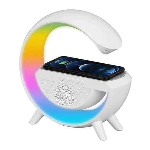 G Led Wireless Charger Speaker