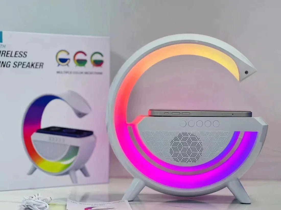 G Led Wireless Charger Speaker