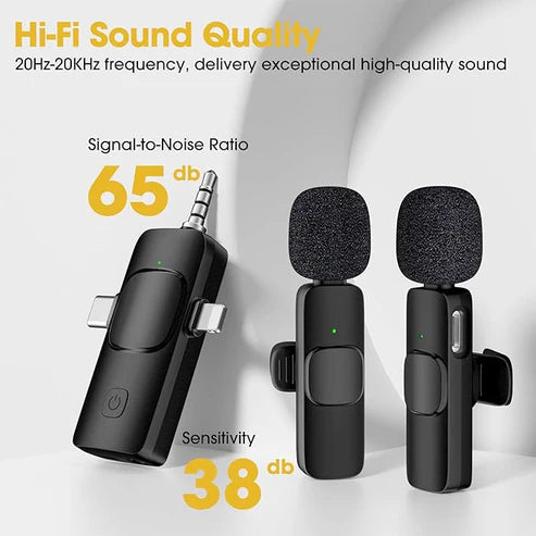 Mini Wireless Streaming Microphone