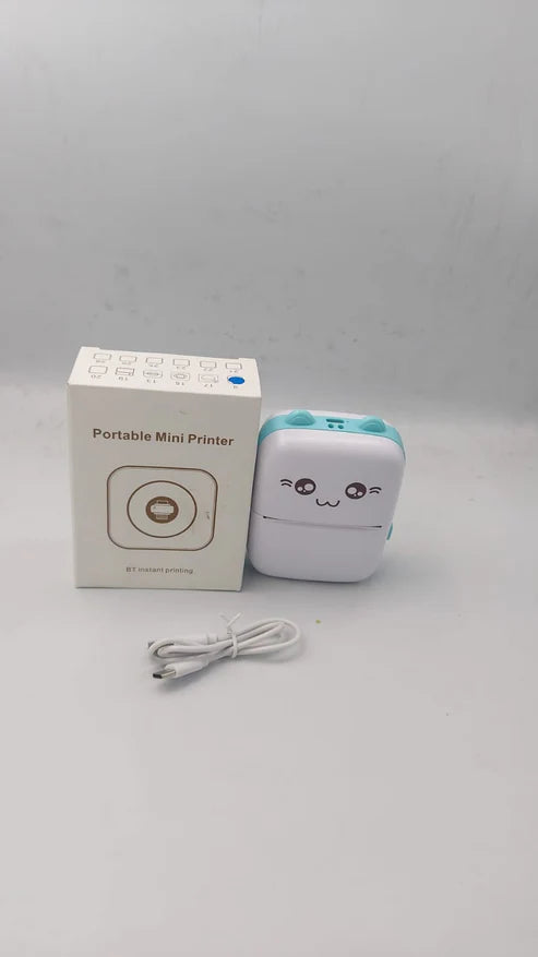 Portable Mini Pocket Printer BT Thermal Printer