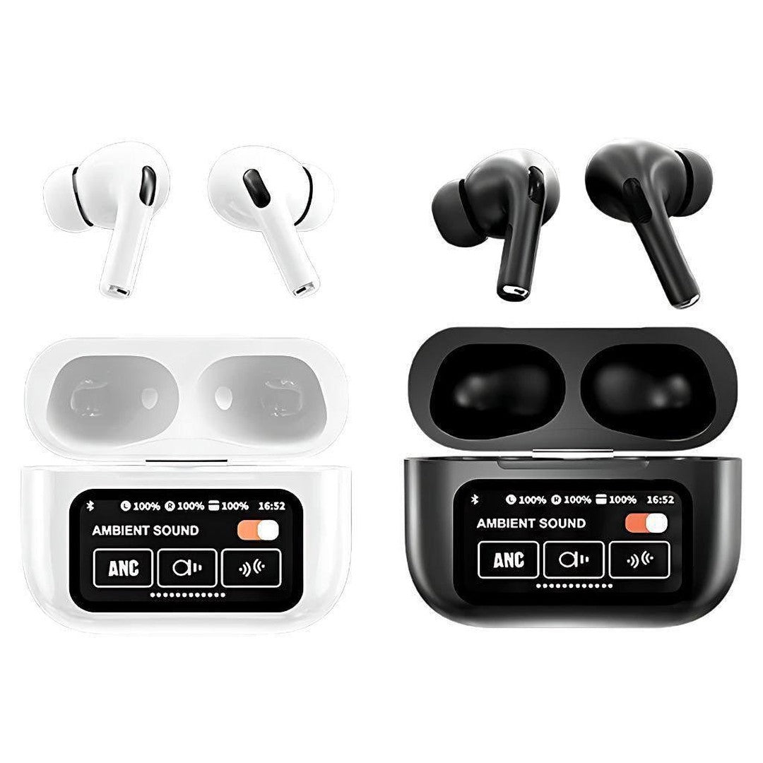 A9 Pro Touch Display Earbuds Latest Display buds