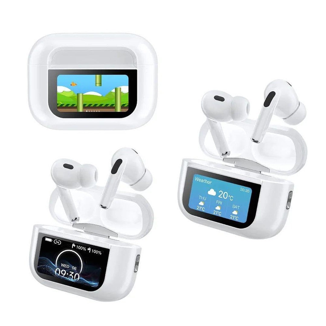 A9 Pro Touch Display Earbuds Latest Display buds