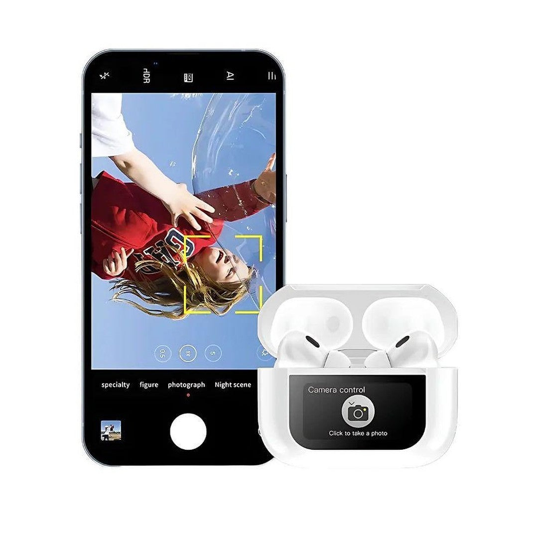 A9 Pro Touch Display Earbuds Latest Display buds